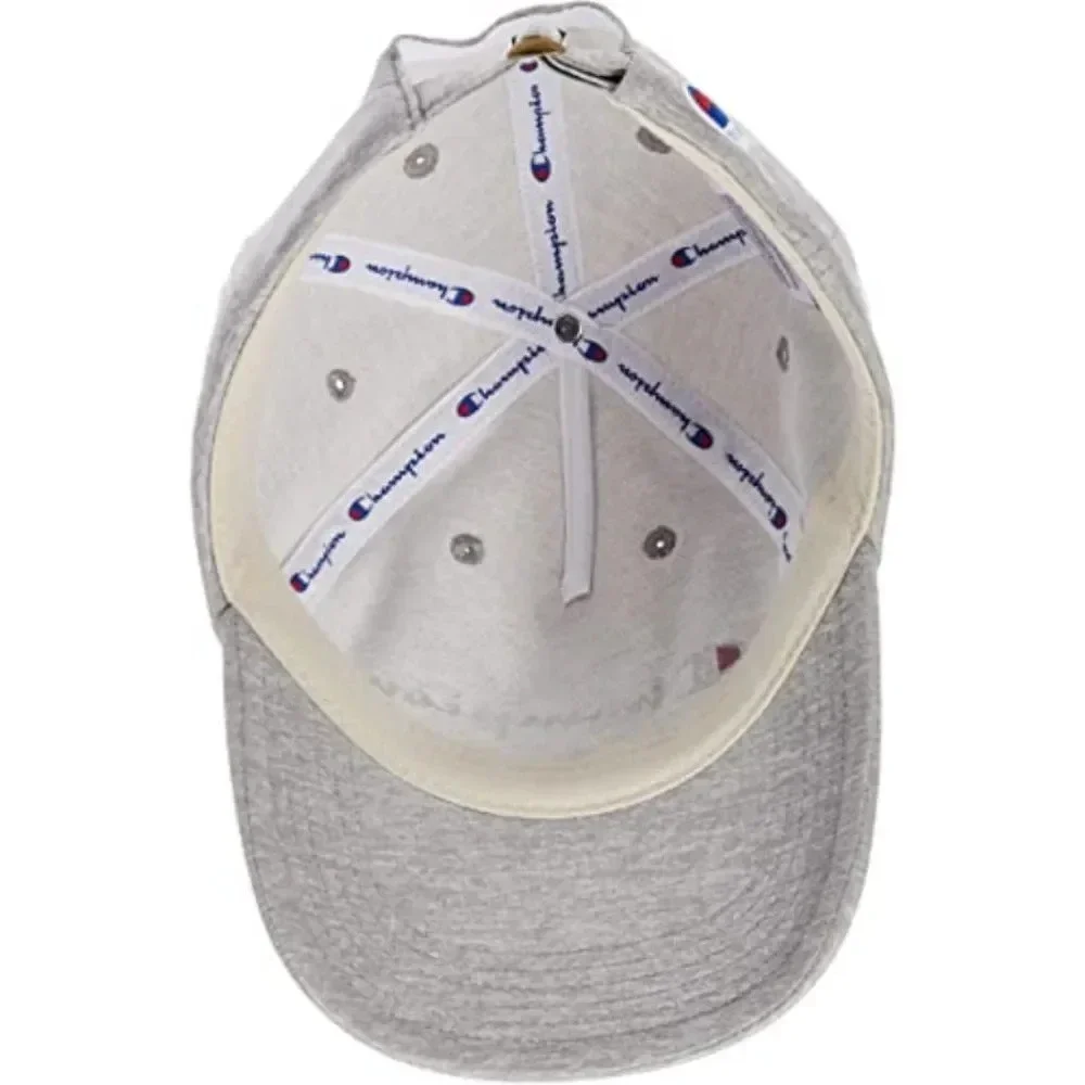 Champion Men's Unisex Gray Adjustable Relaxed Fit Hat Cap - OSFA